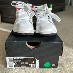 Colorful Jordan 1 mid